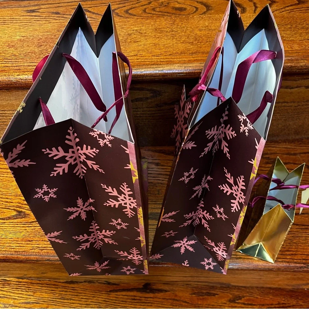 Design Focus Holiday Christmas Gift Bags